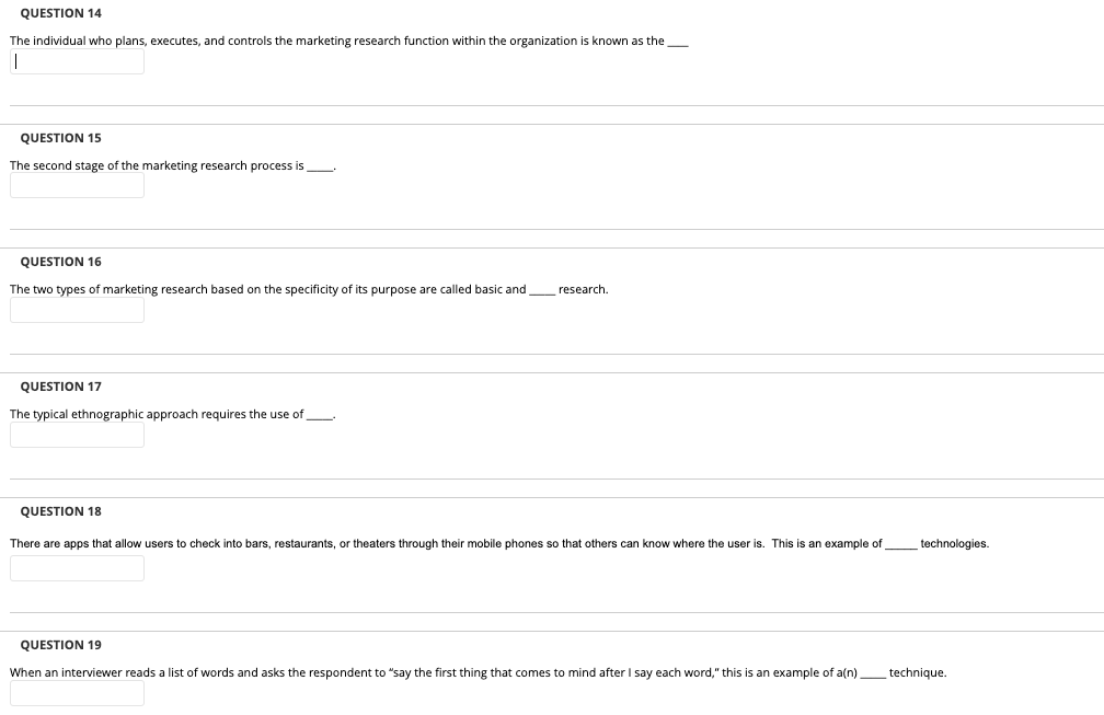 QUESTION 14 The individual who plans, executes,