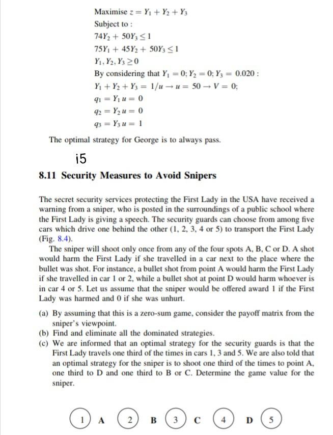 Maximise z = Y; + y2 + Y; Subject to : 748, +