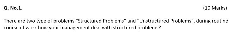 please write in detail according to marks Q.