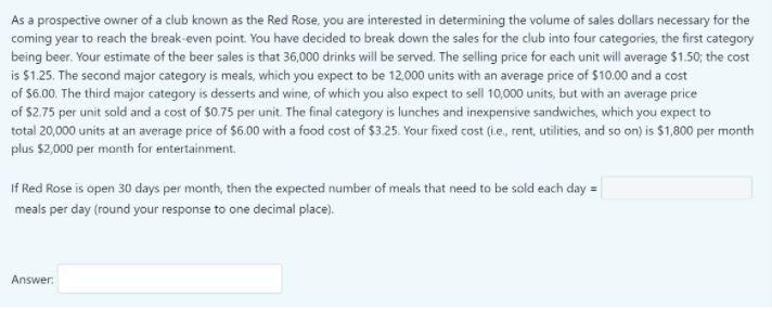 As a prospective owner of a club known as the Red