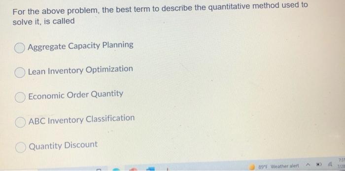 The same data/problem is used to answer few