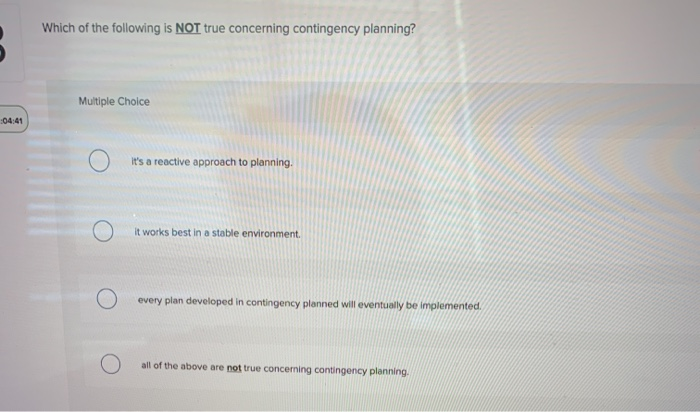 Which of the following does NOT occur when a new