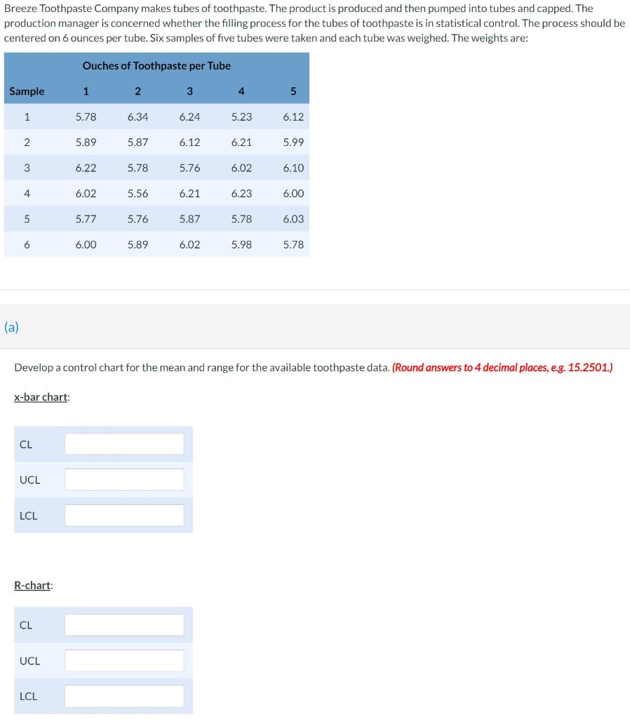 Breeze Toothpaste Company makes tubes of