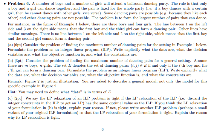 . Problem 6. A number of boys and a number of