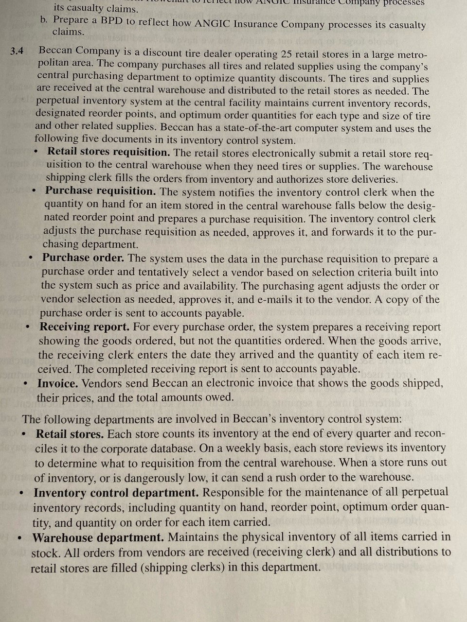 Prepare a BPD that documents a business