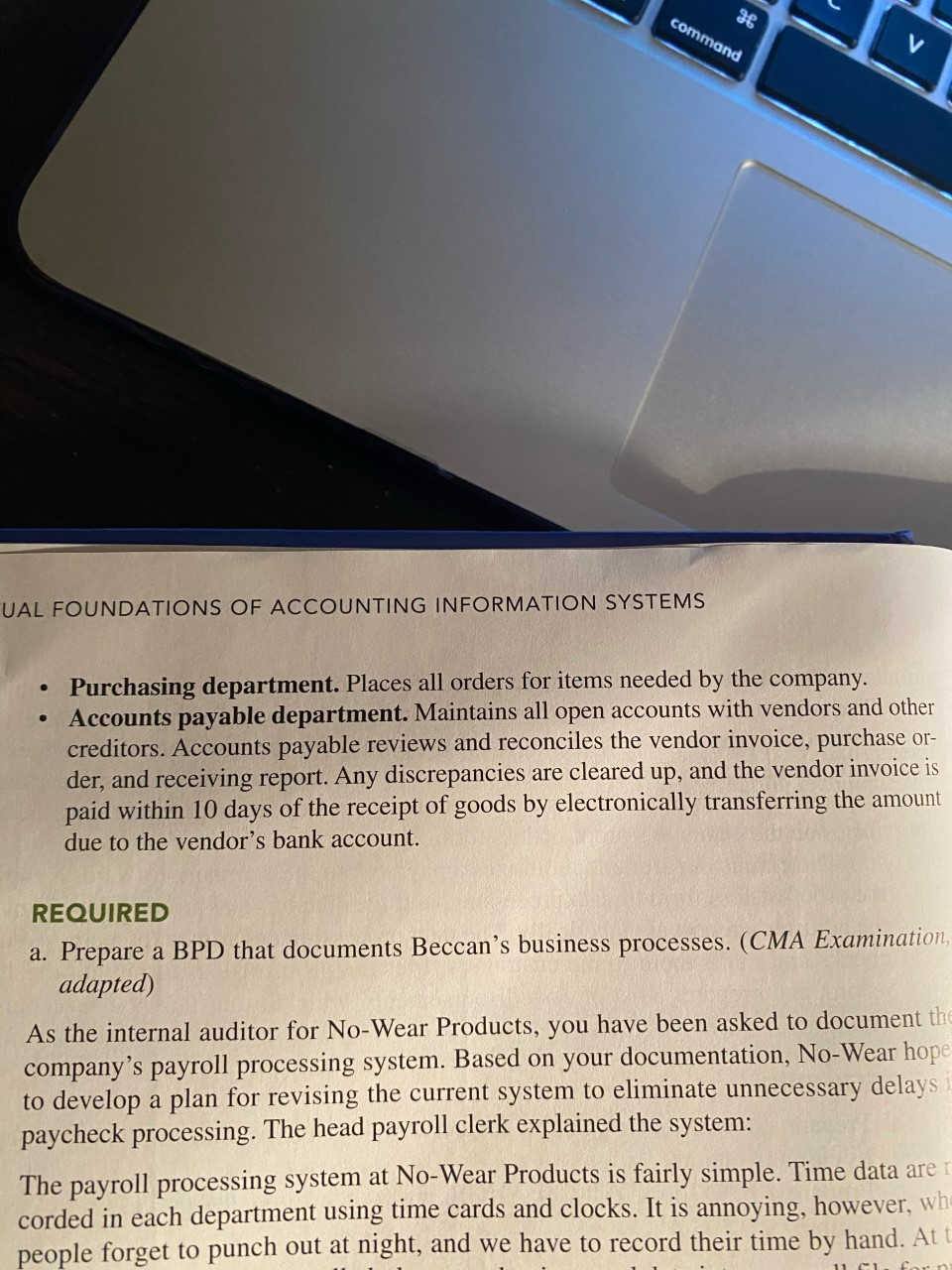 Prepare a BPD that documents a business