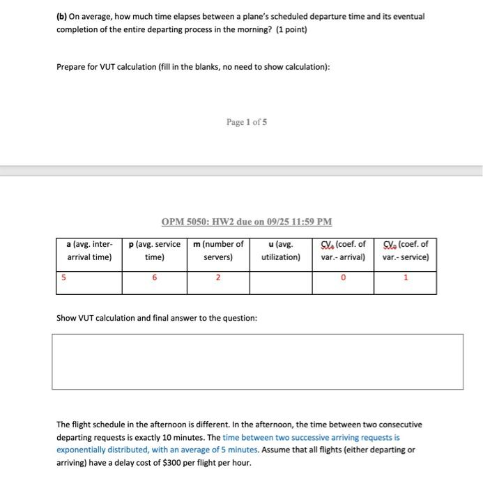 (b) On average, how much time elapses between a