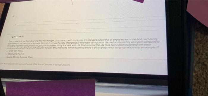 QUESTION when themes it standard cutture that