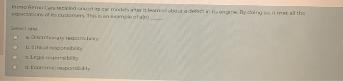 Primo Remo Cars recalled one of its car models