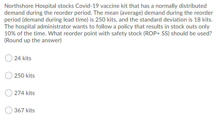 Northshore Hospital stocks Covid-19 vaccine kit