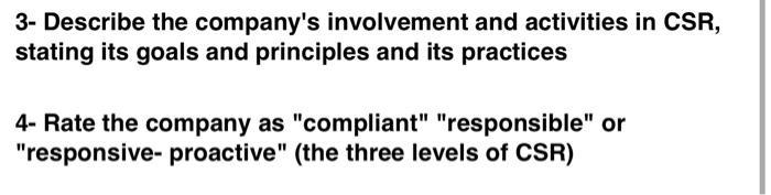 The selected company is Dairyland 3- Describe the