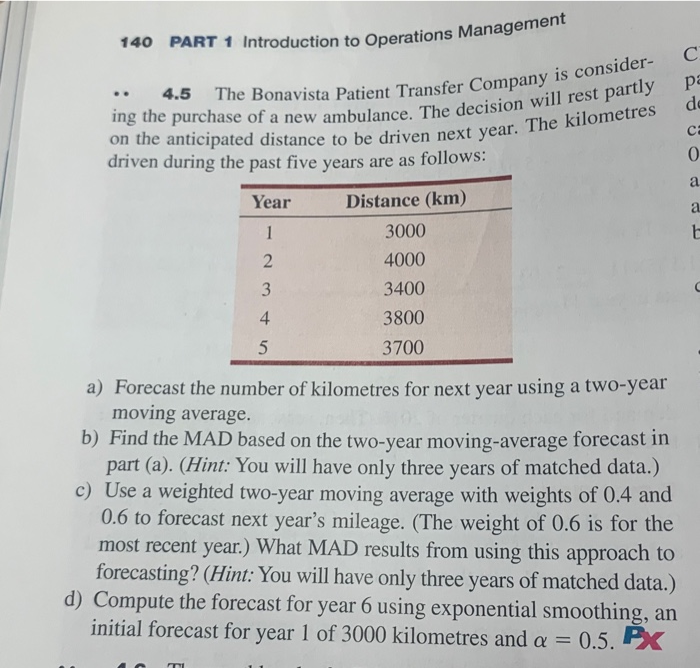140 PART 1 Introduction to Operations on to