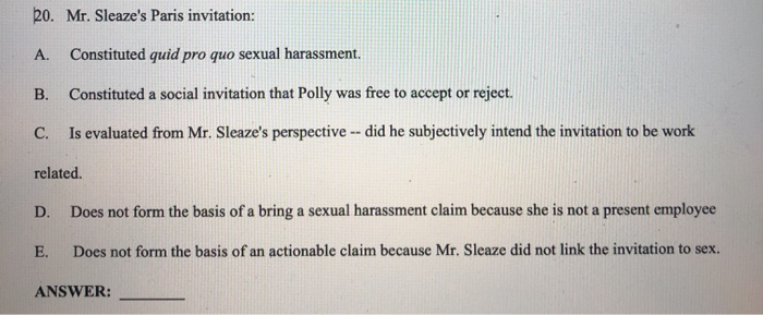 Questions 19-20 are based on the following fact