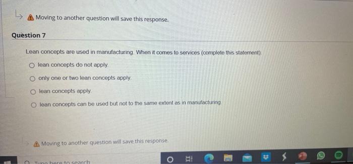 Lean concepts are used in manufacturing . When it