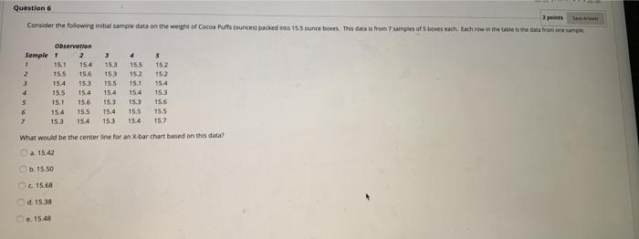 Question 6 point Consider the following initial