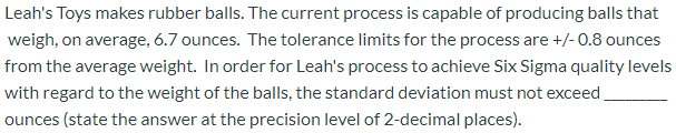 Leah's Toys makes rubber balls. The current