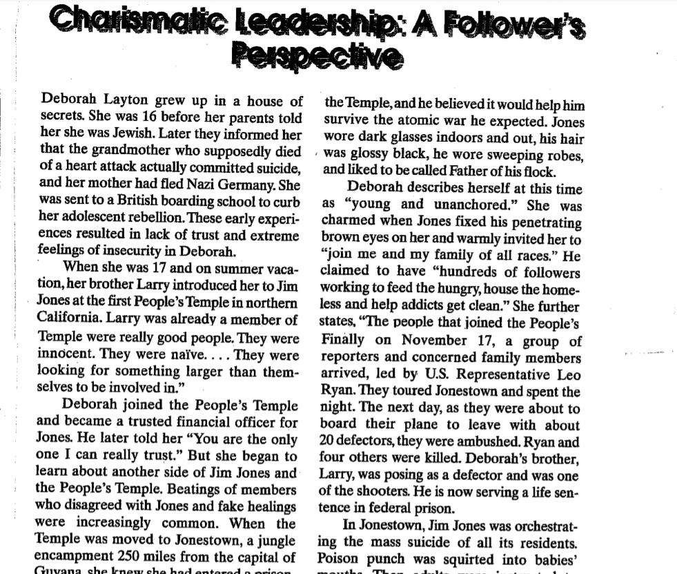 Please refer to the case, Question 2: Why did so