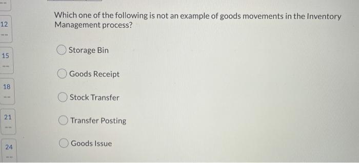 just get me the answers without explanation In