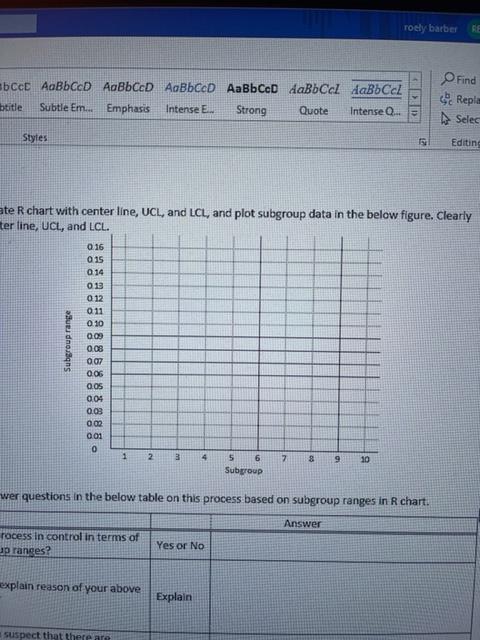 PLease answer questions 1-6 , 1-7, and 1-8 Q1 X
