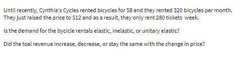 Until recently, Cynthia's Cycles rented bicycles