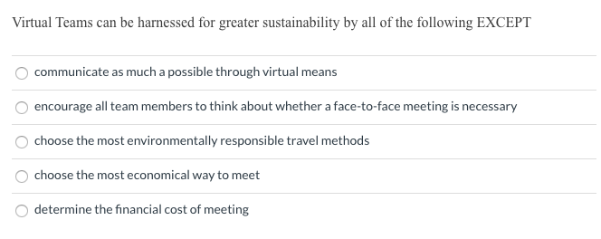 Which of the following is the least factor in