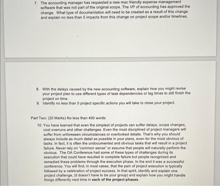 Please answer 50-100 words per question. you are