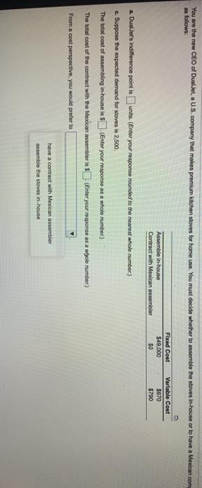 You are the new CEO of DualJet, a U.S.company