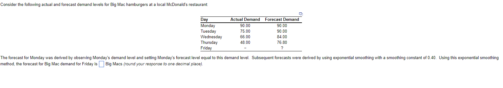 1) 2) The following gives the number of accidents