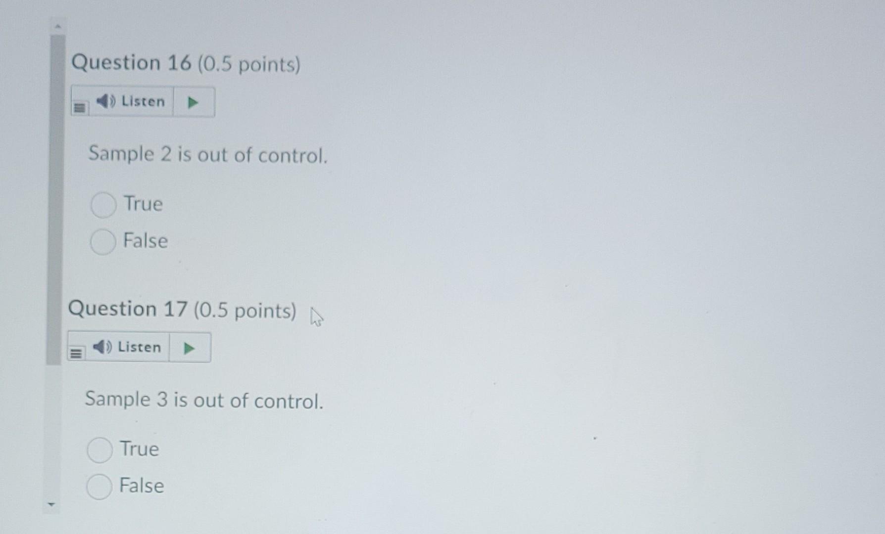 Need help understanding please A quality