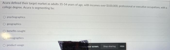 As discussed in our lectures, a customer with a