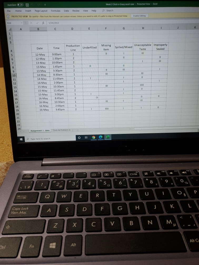 AutoSave O B Week 2 Chicken-Gravy excel case.