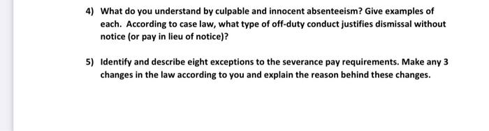 4) What do you understand by culpable and