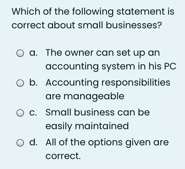 Which of the following statement is correct about