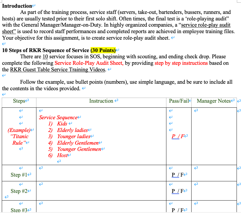 Step #1: Your objective for this assignment is to
