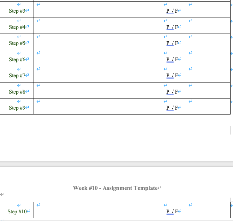 Step #1: Your objective for this assignment is to