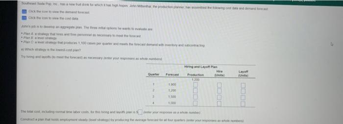 please answer all parts using the data given