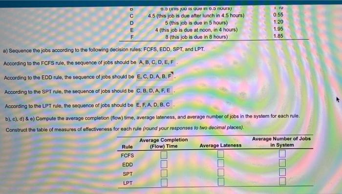 Al the campus copy shop, six jobs have arrived in