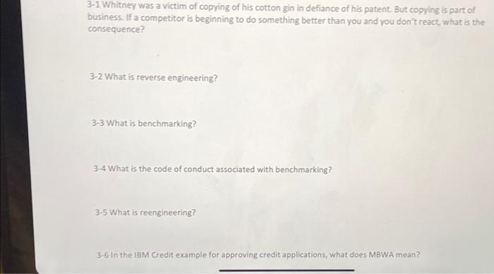 3-1 Whitney was a victim of copying of his cotton