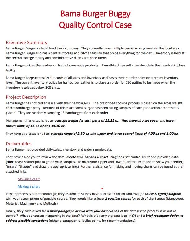 I need help with #2 & #3 Bama Burger Buggy