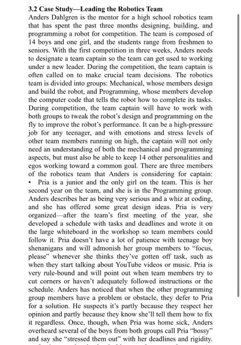 in the case which leader followes democratic and