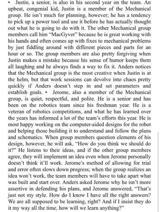 in the case which leader followes democratic and