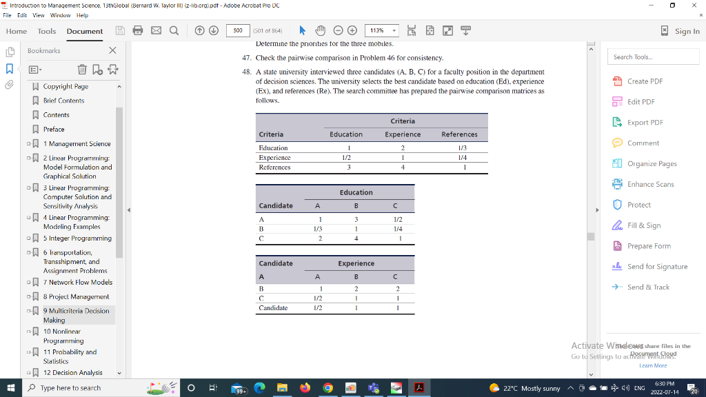 i I need question number 52 Thank you 47. Check