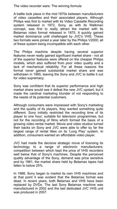 supply Chain Management Case study 4. Research