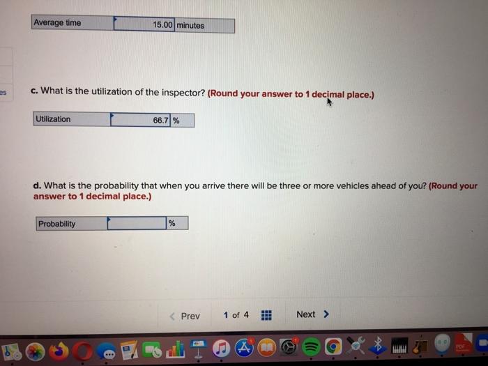 Check my work Problem 7-26 (Algo) At a border