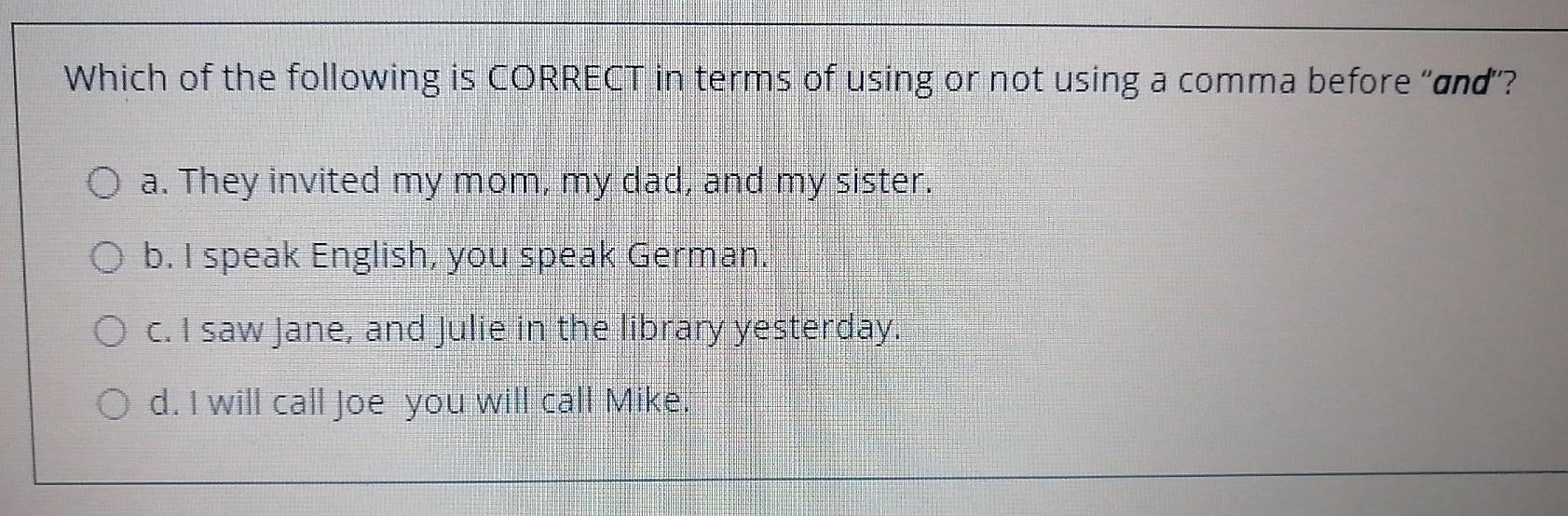 Which of the following is CORRECT in terms of