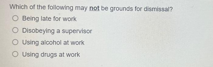 In which of the following situations is it likely