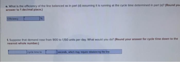 The following tasks are to be performed on an