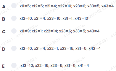 The Y transport company transports milk from four