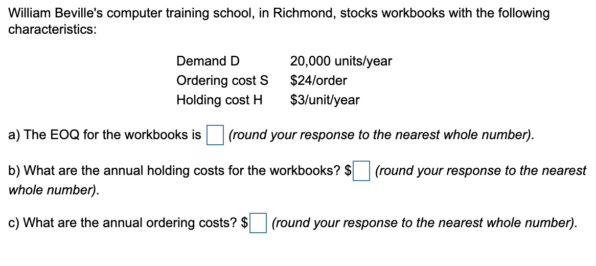 William Beville's computer training school, in
