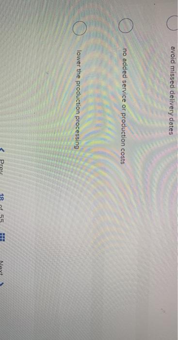 Which of the following is not a reason for having